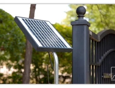 عملکرد درب اتوماتیک بر روی پنل های خورشیدی چگونه است؟